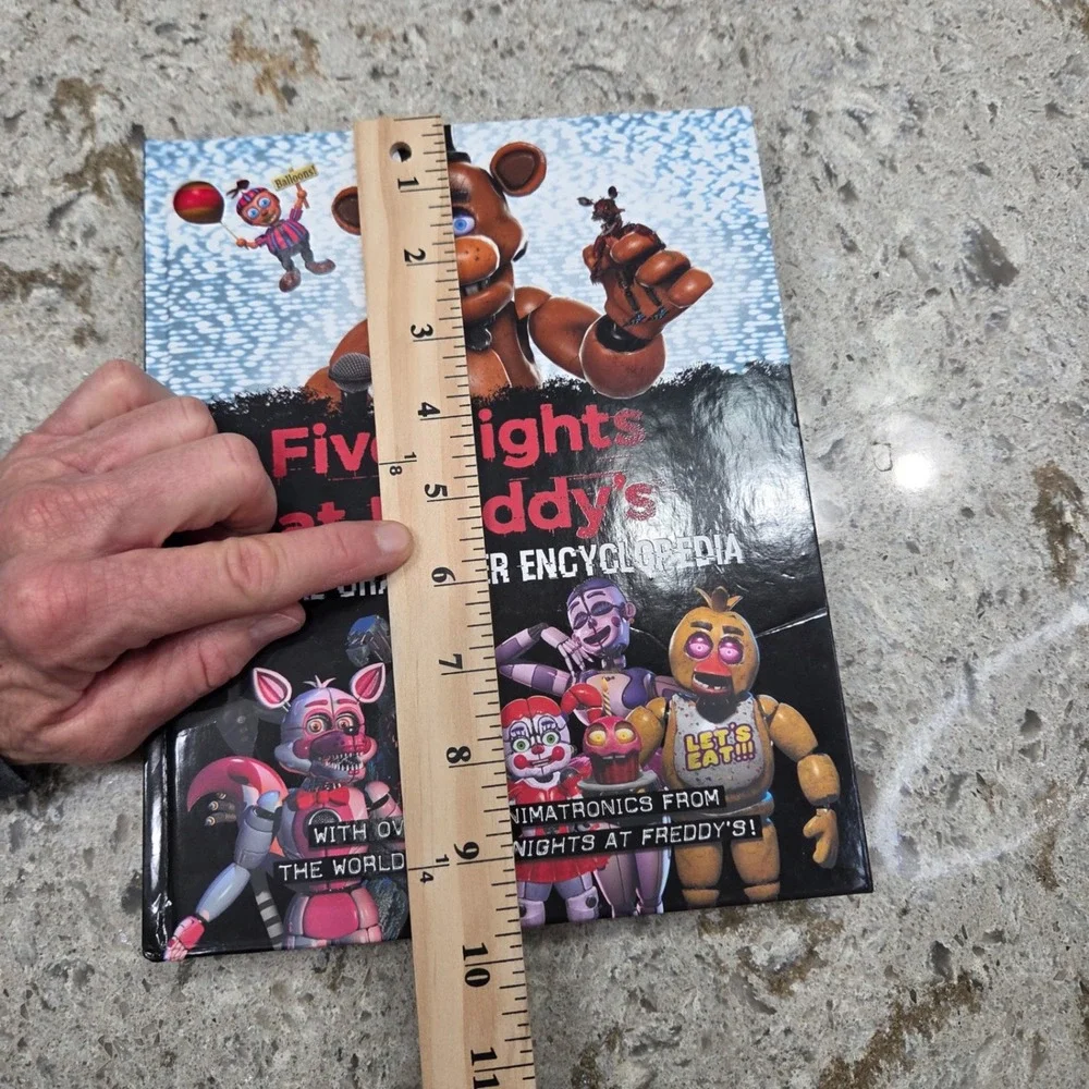 Five Nights at Freddys Official Character Encyclopedia FNAF Guide Book Hardcover